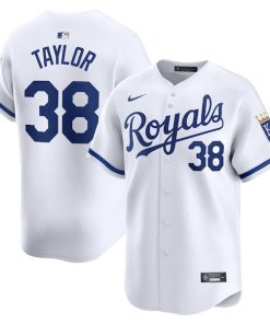 Josh Taylor Kansas City Royals Nike Home Limited Player Jersey - White
