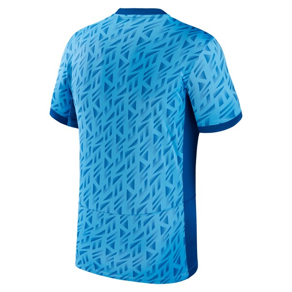 England Women's National Team Nike 2023 Away Stadium Replica Jersey - Light Blue - Image 3