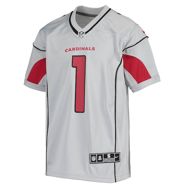 Kyler Murray Arizona Cardinals Nike Youth Inverted Team Game Jersey - Silver - Image 2
