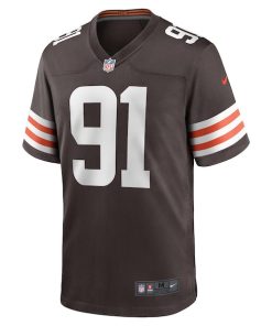 Alternative view of Alex Wright Cleveland Browns Nike Team Game Jersey -  Brown