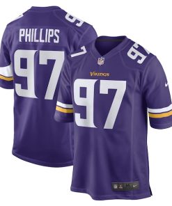 Harrison Phillips Minnesota Vikings Nike Game Player Jersey - Purple