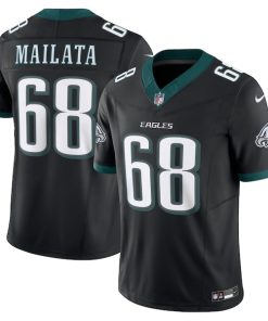 Jordan Mailata Philadelphia Eagles Nike Alternate Vapor F.U.S.E. Limited Jersey - Black