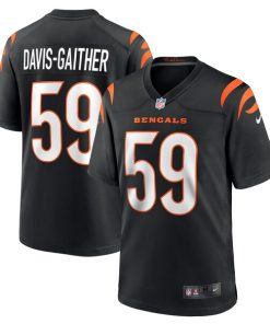 Akeem Davis-Gaither Cincinnati Bengals Nike Game Player Jersey - Black