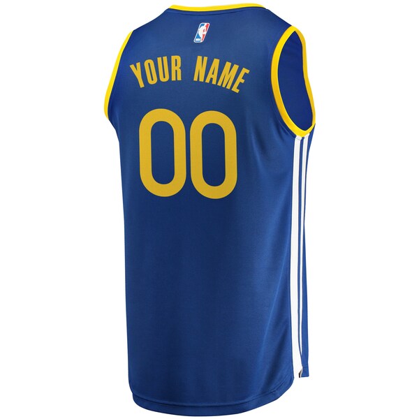 Golden State Warriors Youth 2019/20 Fast Break Custom Replica Jersey Royal - Icon Edition - Image 3