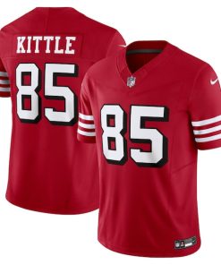George Kittle San Francisco 49ers Nike Vapor F.U.S.E. Limited Jersey - Scarlet