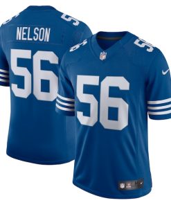 Men's Nike Quenton Nelson Royal Indianapolis Colts Alternate Vapor Limited Jersey