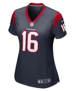 Alternative view of Ty Zentner Houston Texans Nike Women's Team Game Jersey -  Navy