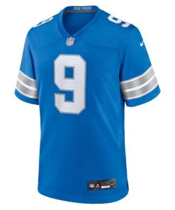Alternative view of Jameson Williams Detroit Lions Nike Game Jersey - Blue