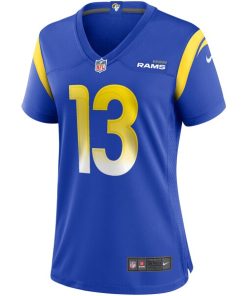Alternative view of Kurt Warner Los Angeles Rams Nike Women's Game Retired Player Jersey - Royal
