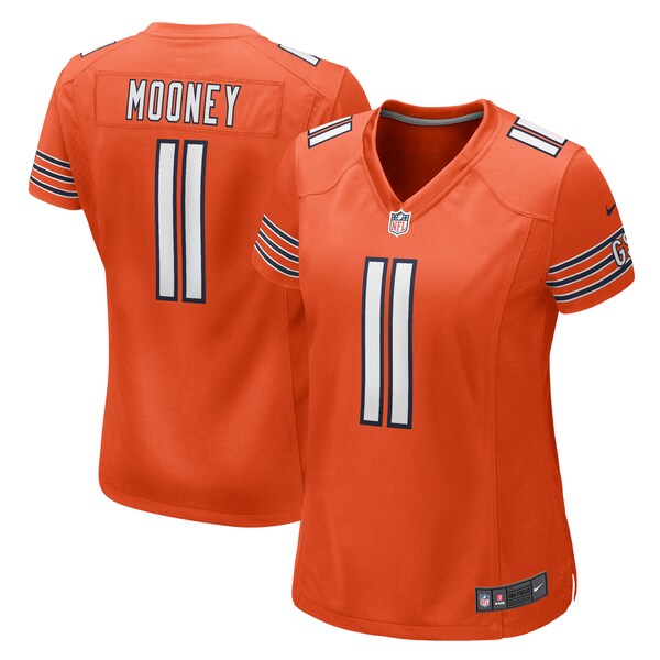 Darnell Mooney Chicago Bears Nike Women's Alternate Game Player Jersey - Orange/Navy - Image 2