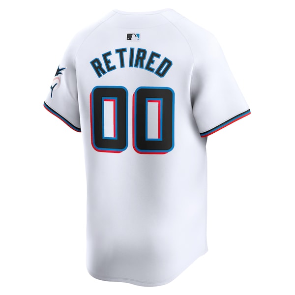 Miami Marlins Nike Home Limited Pick-A-Player Retired Roster Jersey - White - Image 2