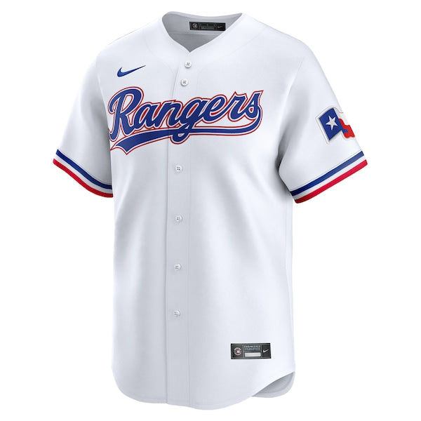 Texas Rangers Nike Home Limited Jersey - White - Image 2