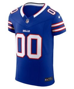 Alternative view of Buffalo Bills Nike Vapor F.U.S.E. Elite Custom Jersey - Royal