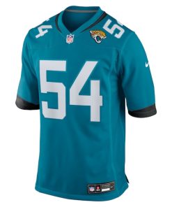 Alternative view of Jack Kiser Jacksonville Jaguars Nike Team Game Jersey -  Teal