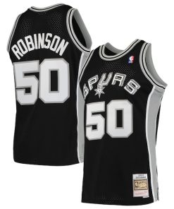 David Robinson San Antonio Spurs 1991/92 Hardwood Classics Swingman Jersey - Black