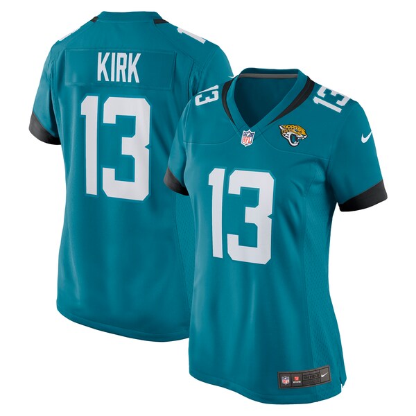 Christian Kirk Jacksonville Jaguars Nike Women's Game Jersey - Teal/Black - Image 2