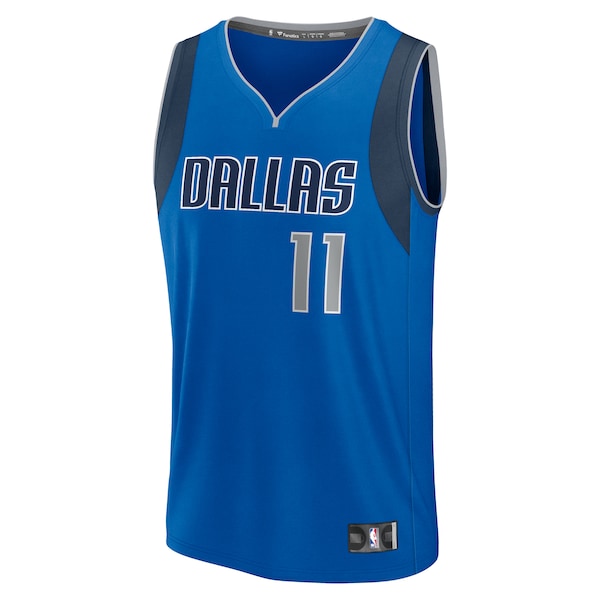 Kyrie Irving Dallas Mavericks Fast Break Replica Player Jersey - Icon Edition - Blue - Image 2