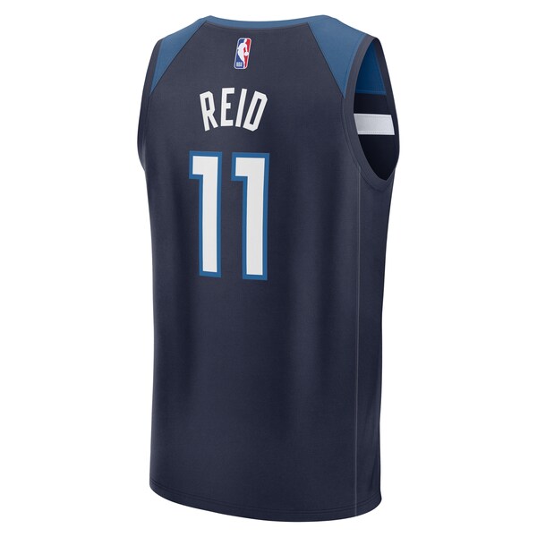 Naz Reid Minnesota Timberwolves Fast Break Replica Player Jersey - Icon Edition - Navy - Image 4