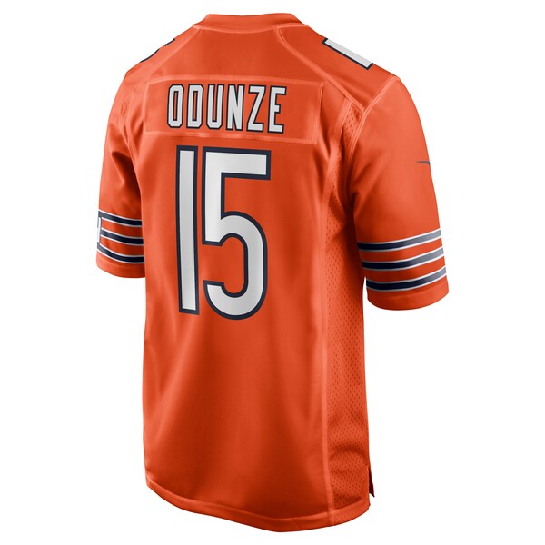 Rome Odunze Chicago Bears Nike Alternate Game Jersey - Orange/White - Image 5