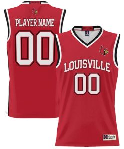 Louisville Cardinals GameDay Greats Unisex  Lightweight NIL Pick-A-Player Men's Basketball Jersey - Red/White/Black