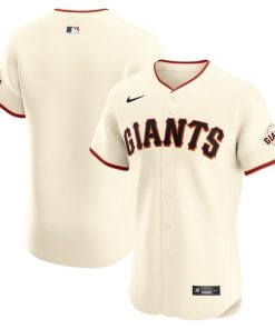 San Francisco Giants Nike Elite Jersey - Cream