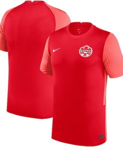 Canada Soccer Nike Home Replica Jersey - Red