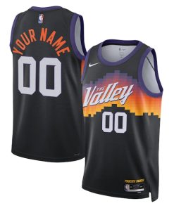 Phoenix Suns Nike Unisex 2025/26 City Edition Swingman Custom Jersey - Black