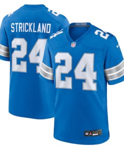 Loren Strickland Detroit Lions Nike Team Game Jersey -  Blue