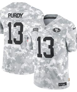 Brock Purdy San Francisco 49ers Nike 2024 Salute to Service Limited Jersey - Arctic Camo