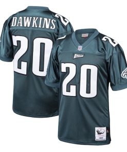 Brian Dawkins Philadelphia Eagles 1996 Authentic Throwback Retired Player Jersey - Green