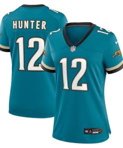 Travis Hunter Jacksonville Jaguars Nike Women's Alternate 2 Prowler Throwback Game Jersey -  Teal