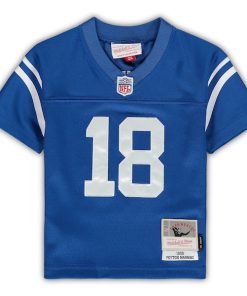 Alternative view of Peyton Manning Indianapolis Colts Toddler 1998 Retired Legacy Jersey - Royal