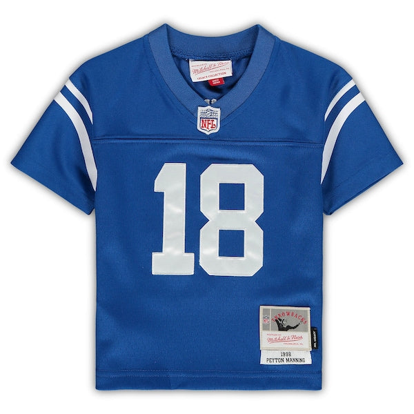 Peyton Manning Indianapolis Colts Toddler 1998 Retired Legacy Jersey - Royal - Image 2