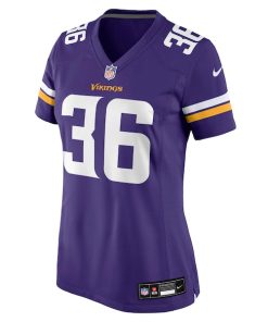 Alternative view of Zavier Scott Minnesota Vikings Nike Women's Team Game Jersey -  Purple