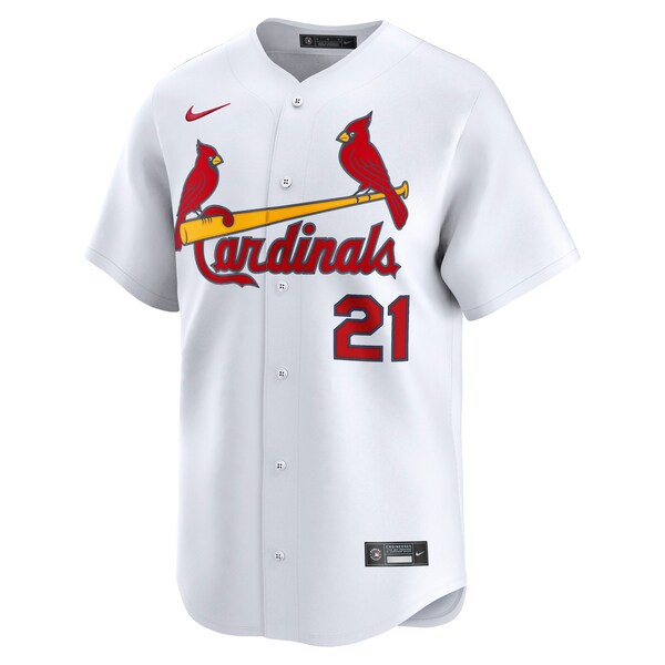 Lars Nootbaar St. Louis Cardinals Nike Alternate Limited Player Jersey - White - Image 2
