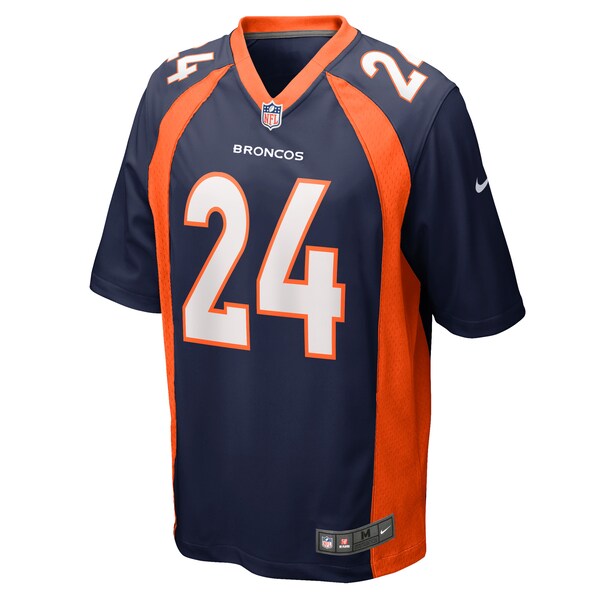 Champ Bailey Denver Broncos Nike Retired Player Jersey - Navy/Orange - Image 3