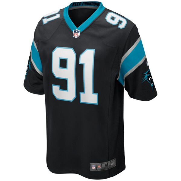Kevin Greene Carolina Panthers Nike Game Retired Player Jersey - Black - Image 2