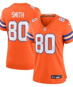 Rod Smith Denver Broncos Nike Women's Mile High Collection 1977 Throwback Retired Player Game Jersey - Orange