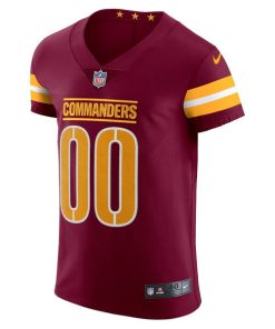 Alternative view of Washington Commanders Nike Vapor Untouchable Elite Custom Jersey - Burgundy