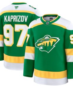 Kirill Kaprizov Minnesota Wild  Alternate Premium Jersey - Green