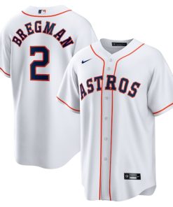 Alex Bregman Houston Astros Nike Home Replica Player Name Jersey - White