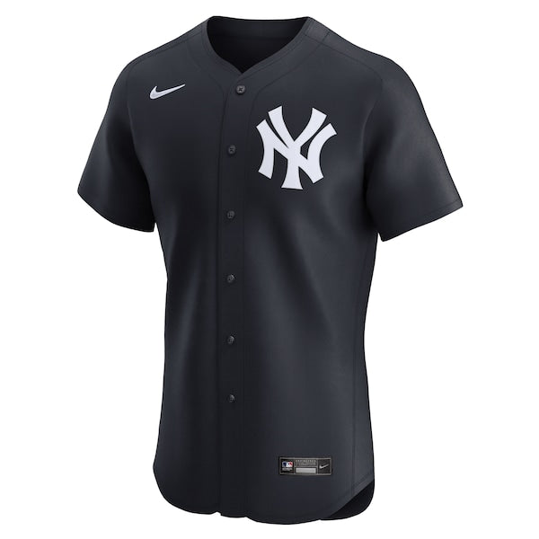 Aaron Judge New York Yankees Nike Alternate 2 Elite Jersey - Navy/White - Image 3