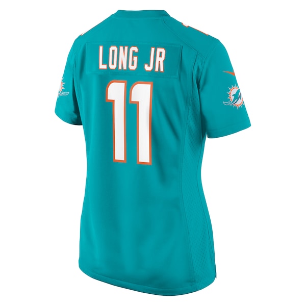 David Long Jr. Miami Dolphins Nike Women's Game Jersey - Aqua - Image 3