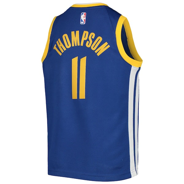 Klay Thompson Golden State Warriors Nike Youth Team Swingman Jersey - Icon Edition - Blue - Image 2