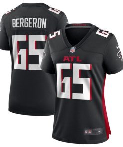 Matthew Bergeron Atlanta Falcons Nike Women's Team Game Jersey -  Black