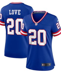 Julian Love New York Giants Nike Women's Classic Player Game Jersey - Royal