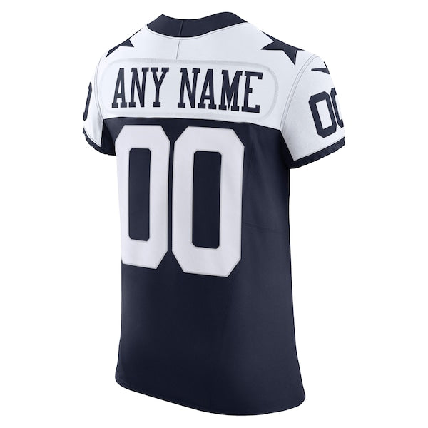 Dallas Cowboys Nike Vapor F.U.S.E. Elite Custom Jersey - Navy - Image 3