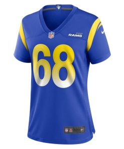 Alternative view of Mike McAllister Los Angeles Rams Nike Women's Home Game Jersey - Royal