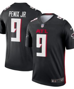 Michael Penix Jr. Atlanta Falcons Nike Team Legend Player Performance Top - Black