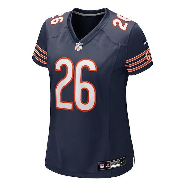 Nahshon Wright Chicago Bears Nike Women's Team Game Jersey - Navy - Image 2